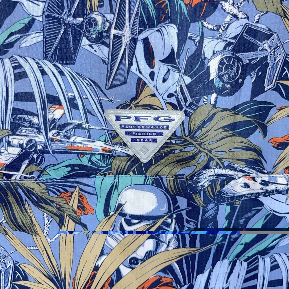 Columbia PFG x Star Wars Outer Rim Cantina 2 Super Tamiami Shirt Men's Medium - Picture 10 of 14